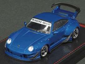 Porsche  - RWB 993 matt blue - 1:64 - Ignition - IG2150 - IG2150 | Toms Modelautos