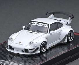 Porsche  - RWB 993 pearl white - 1:64 - Ignition - IG2152 - IG2152 | Toms Modelautos