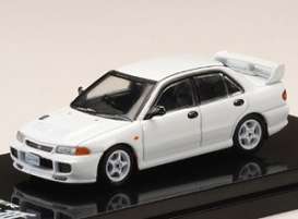 Mitsubishi  - Lancer white - 1:64 - Hobby Japan - HJ641010RW - HJ641010RW | Toms Modelautos