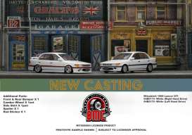Mitsubishi  - Lancer GTi white - 1:64 - BM Creations - 64B0175 - BM64B0175lhd | Toms Modelautos