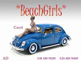 Figures  - Beach Girl *Carol* 2022  - 1:18 - American Diorama - 76315 - AD76315 | Toms Modelautos