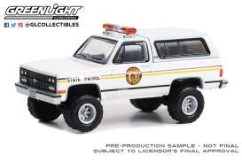 Chevrolet  - K5 Blazer 1991 white - 1:64 - GreenLight - 43020C - gl43020C | Toms Modelautos