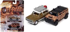Chevrolet Hummer - 2-pack 1969 various - 1:64 - Johnny Lightning - SP220A - JLSP220A | Toms Modelautos