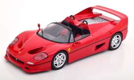Ferrari  - F50 Cabrio 1995 red - 1:18 - KK - Scale - KKDC180951 - kkdc180951 | Toms Modelautos