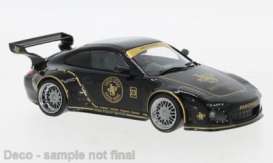 Porsche  - 997 black - 1:43 - IXO Models - MOC319 - ixMOC319 | Toms Modelautos