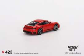 Porsche  - 911 Turbo red - 1:64 - Mini GT - MGT00423-R - MGT00423RHD | Toms Modelautos
