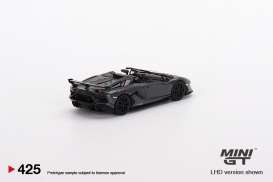 Lamborghini  - Aventador grey - 1:64 - Mini GT - MGT00425-L - MGT00425LHD | Toms Modelautos