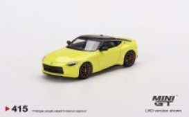 Nissan  - Z Proto 2023 yellow - 1:64 - Mini GT - 00415-L - MGT00415LHD | Toms Modelautos