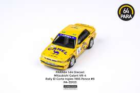 Mitsubishi  - Galant VR-4 Rally #9 1995 yellow - 1:64 - Para64 - 55103 - pa55103 | Toms Modelautos