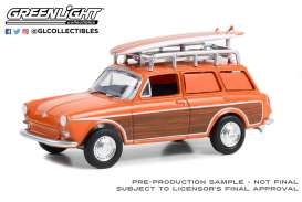 Volkswagen  - Type 3 1963 orange - 1:64 - GreenLight - 36070A - gl36070A | Toms Modelautos