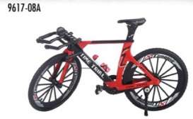 Bicycles - Mountain Bikes  - 2022 red/black - 1:18 - Golden Wheel - 9617-08A - GW9617-08A-red | Toms Modelautos