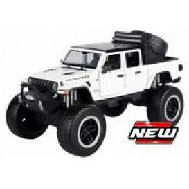 Jeep  - Gladiator Rubicon 2021 white - 1:27 - Motor Max - 79145 - mmax79145 | Toms Modelautos