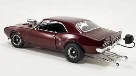 Pontiac  - Firebird 1968 maroon - 1:18 - Acme Diecast - 1805216 - acme1805216 | Toms Modelautos