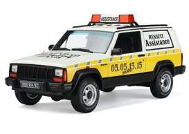 Jeep  - Cherokee yellow - 1:18 - OttOmobile Miniatures - OT939 - otto939 | Toms Modelautos