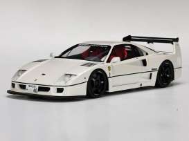 Ferrari  - F40 LBWK white - 1:18 - GT Spirit - GT379 - GT379 | Toms Modelautos