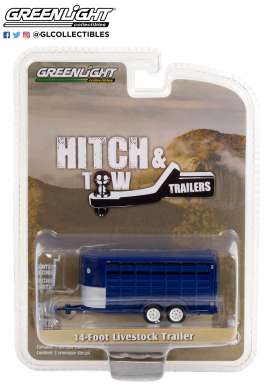 Trailer  - dark blue - 1:64 - GreenLight - 30425 - gl30425 | Toms Modelautos