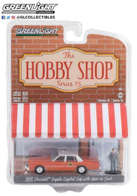 Chevrolet  - Impala 1981 orange - 1:64 - GreenLight - 97150B - gl97150B | Toms Modelautos