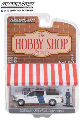 Ford  - F-150 XLT 2018 white - 1:64 - GreenLight - 97150F - gl97150F | Toms Modelautos