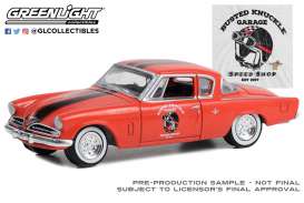 Studebaker  - Commander 1954 red - 1:64 - GreenLight - 39120B - gl39120B | Toms Modelautos