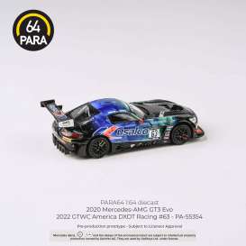 Mercedes Benz  - AMG GT3 Evo #63 2022 blue/green/black  - 1:64 - Para64 - 55354 - pa55354 | Toms Modelautos