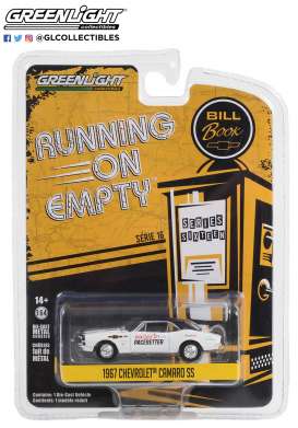 Chevrolet  - Camaro SS 1967 white - 1:64 - GreenLight - 41160A - gl41160A | Toms Modelautos