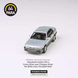 Mitsubishi  - Galant silver/silver - 1:64 - Para64 - 55110 - pa55110L | Toms Modelautos