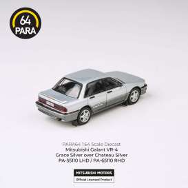 Mitsubishi  - Galant silver/silver - 1:64 - Para64 - 55110 - pa55110L | Toms Modelautos