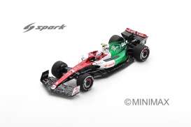 Alfa Romeo  - 2022 red/white/green - 1:18 - Spark - 18S767 - spa18S767 | Toms Modelautos