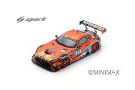 Mercedes Benz  - 2022 orange - 1:43 - Spark - AS060 - spaAS060 | Toms Modelautos