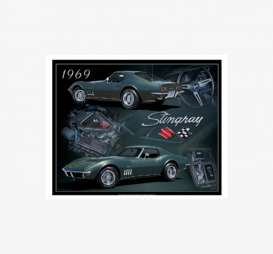 Tac Signs  - Chevrolet red/black - Tac Signs - R438709 - tacR438709 | Toms Modelautos