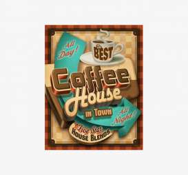 Tac Signs  - Coffee blue/brown - Tac Signs - D2594 - tacD2594 | Toms Modelautos