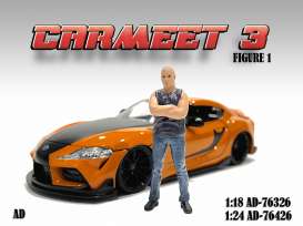 Figures  - Car Meet III Figure I 2022  - 1:24 - American Diorama - 76426 - AD76426 | Toms Modelautos