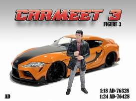 Figures  - Car Meet III Figure III 2022  - 1:24 - American Diorama - 76428 - AD76428 | Toms Modelautos