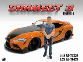 Figures  - Car Meet III Figure IV 2022  - 1:24 - American Diorama - 76429 - AD76429 | Toms Modelautos