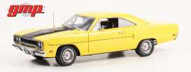 Plymouth  - Roadrunner *Graveyard Carz* 1970 yellow - 1:18 - GMP - GMP-18919 - gmp18919 | Toms Modelautos