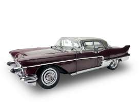 Cadillac  - Eldorado Brougham 1957 castle maroon - 1:18 - SunStar - 4014 - sun4014 | Toms Modelautos