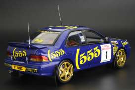 Subaru  - Impreza 555 #1 Collin McRae 1996 blue/yellow - 1:18 - SunStar - 5524 - sun5524 | Toms Modelautos