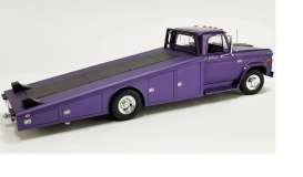 Dodge  - D300 Ramp Truck 1970 mopar plum crazy - 1:18 - Acme Diecast - 1801913 - acme1801913 | Toms Modelautos