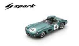 Aston Martin  - DBR1 1961 green - 1:43 - Spark - s2445 - spas2445 | Toms Modelautos