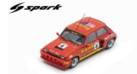 Renault  - 5 Turbo 1984 red - 1:43 - Spark - s5558 - spas5558 | Toms Modelautos