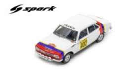 Peugeot  - 504 1979 white/red/blue - 1:43 - Spark - s7841 - spas7841 | Toms Modelautos