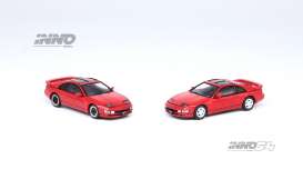 Nissan  - Fairlady Z Z32 red - 1:64 - Inno Models - in64-300ZX-AZRE - in64-300ZX-AZRE | Toms Modelautos