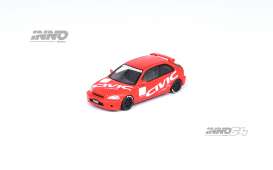 Honda  - Civic Type R red - 1:64 - Inno Models - in64-EK9-REDC - in64EK9REDC | Toms Modelautos