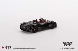 Pagani  - black - 1:64 - Mini GT - 00417-L - MGT00417LHD | Toms Modelautos