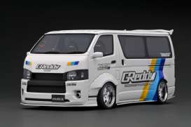 Toyota  - Hiace white - 1:18 - Ignition - IG2810 - IG2810 | Toms Modelautos