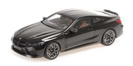 BMW  - M8 Coupe 2020 black metallic - 1:18 - Minichamps - 110029021 - mc110029021 | Toms Modelautos