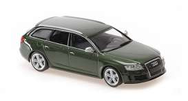 Audi  - RS6 2007 green metallic - 1:43 - Maxichamps - 940017210 - mc940017210 | Toms Modelautos