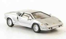 Lamborghini  - Countach silver - 1:87 - Ricko - 38341 - ric38341 | Toms Modelautos