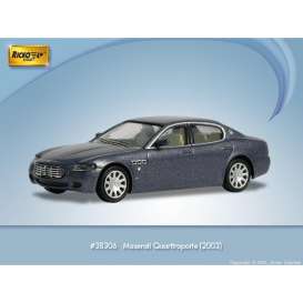 Maserati  - Quattroporte 2003 metallic blue - 1:87 - Ricko - 38306 - ric38306 | Toms Modelautos