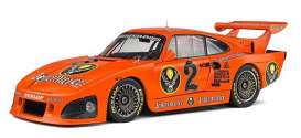 Porsche  - 935 k3 1979 orange - 1:18 - Solido - 1807202 - soli1807202 | Toms Modelautos